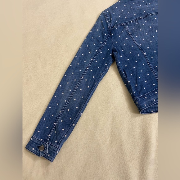 Elle polka dot denim jacket - Picture 8 of 12
